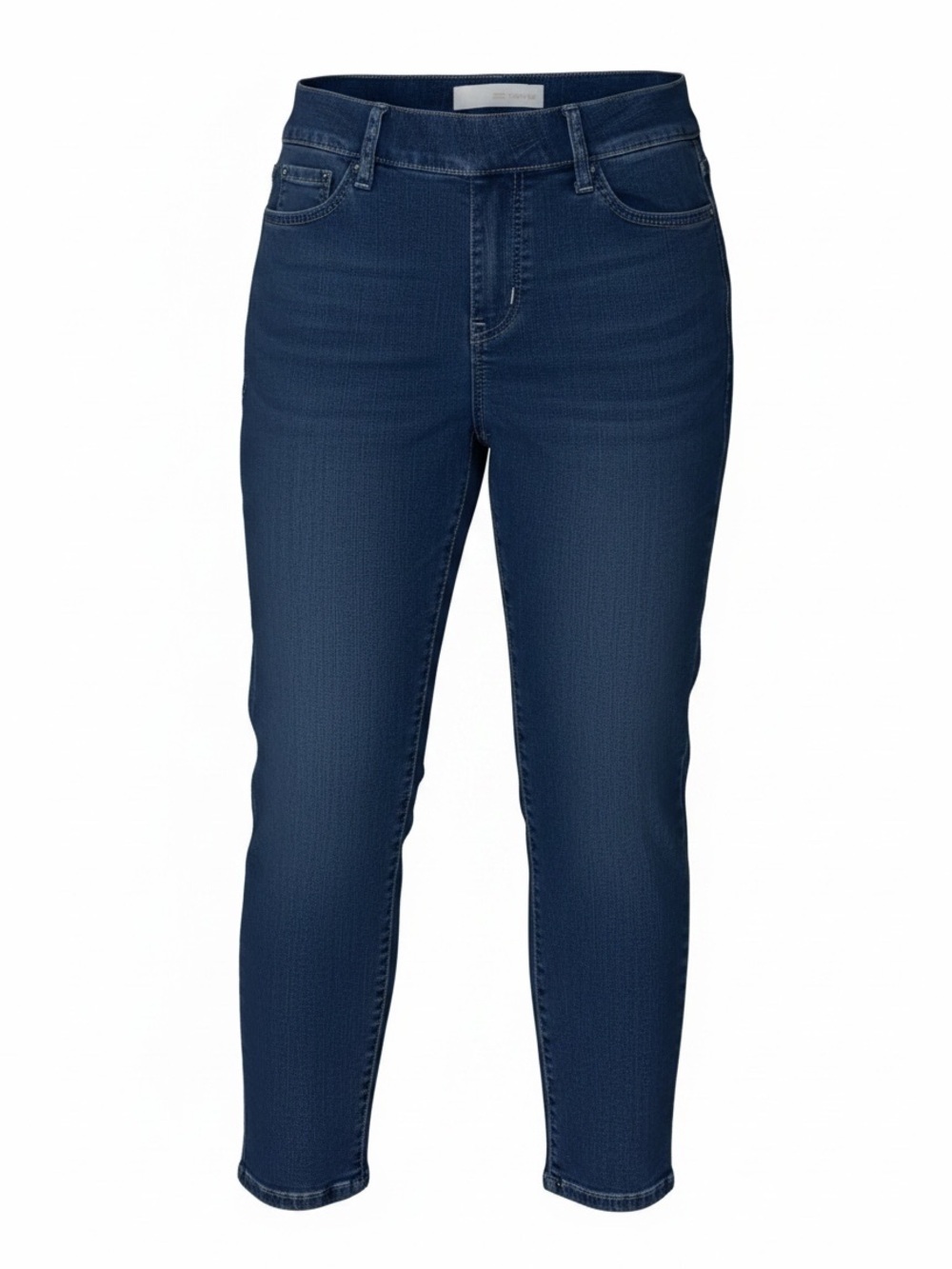 LEVI STRAUSS & CO “Totally Shaping” Pull On Skinny Jeans Leggings Med Blue SZ 14